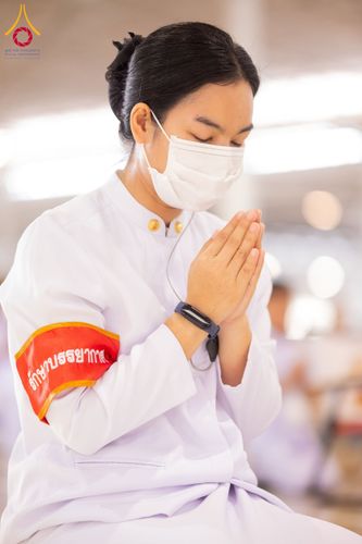 ภาพ No.126710:พิธีบูชาข้าวพระ ในวันอาทิตย์ต้นเดือนที่ 3 มีนาคม พ.ศ. 2567 ณ วัดพระธรรมกาย จ.ปทุมธานี