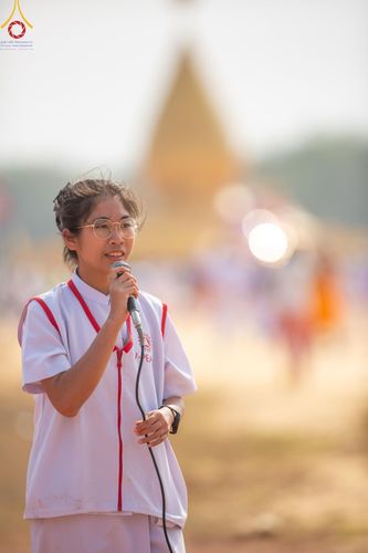 ภาพ No.130090:V.34 เพื่อธรรมเพื่อบางกล่ำ การรับบุญของเจ้าหน้าที่หน่วยงานต่างๆ  เพื่องานธรรมยาตราอัญเชิญพระบรมสารีริกธาตุ ประดิษฐาน ณ มหารัตนเจดีย์สิริปทุมสวรรค์ (เจดีย์อริยพุทธะ 5 พระองค์) ณ ศูนย์ปฏิบัติธรรมภาคใต้ อ.บางกล่ำ จ.สงขลา ระหว่างวันที่ 9-10 มีนาคม พ.ศ. 2567