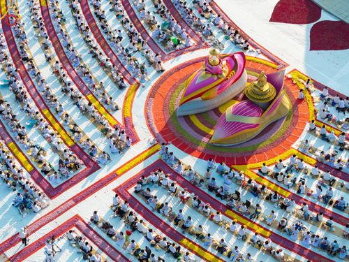 ภาพ No.116708:พิธีต้อนรับพระธรรมยาตรา ปีที่ 12 ณ อนุสรณ์สถานบางปลา จ.นครปฐม วันที่ 21 มกราคม พ.ศ. 2567