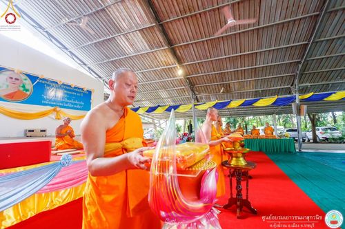 ภาพ No.161877:พิธีทอดผ้าป่าสามัคคี เพื่อปรับปรุงห้องน้ำ และระบบน้ำ รองรับการสร้างศาสนทายาท ณ ศูนย์อบรมเยาวชนผาสุกวนิช อำเภอเมืองราชบุรี จังหวัดราชบุรี วันอาทิตย์ที่ 13 ตุลาคม พ.ศ. 2567