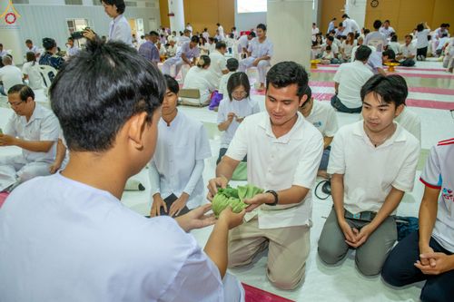 ภาพ No.316818:วันเสาร์ที่ 28 มีนาคม พ.ศ.2569 พิธีปลงผมนาคธรรมทายาท โครงการสามเณรยุวธรรมทายาท รุ่นที่ 34 โครงการสามเณรมัชฌิมธรรมทายาท รุ่นที่ 30 ณ มหารัตนวิหารคด 13 วัดพระธรรมกาย