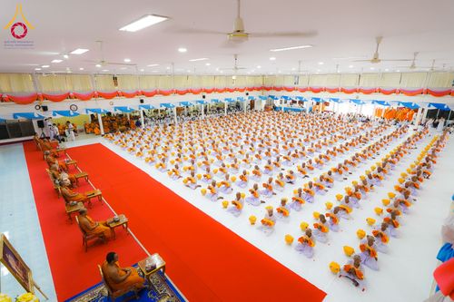 ภาพ No.281240:วันที่ 4 ธันวาคม พ.ศ. 2568 พิธีบรรพชาสามเณร ในโครงการบวชบูชาธรรมมหาปูชนียาจารย์  ณ วัดกลางพระอารามหลวง จังหวัดบุรีรัมย์