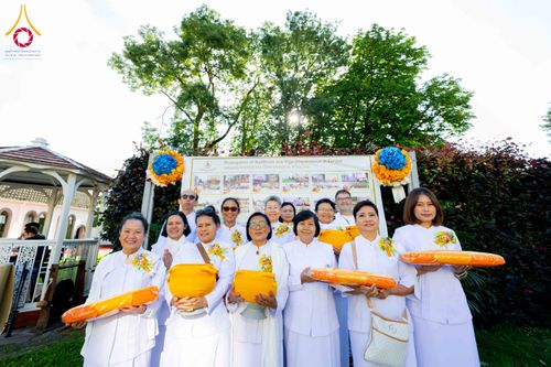 ภาพ No.336746:วันที่ 14 มิถุนายน พ.ศ. 2569 พิธีอุปสมบทธรรมทายาท นานาชาติยุโรปรุ่นที่ 11 เบลเยียม