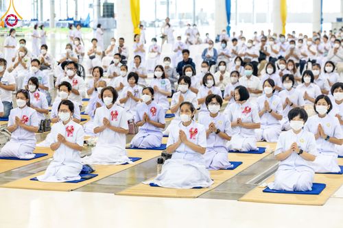 ภาพ No.87895:พิธีรำลึกนักสร้างบารมี ในวันมหารำลึกครั้งที่ 33 วันเสาร์ที่ 16 กันยายน พ.ศ. 2566 ณ หน้ารัตนบัลลังก์ สภาธรรมกายสากล วัดพระธรรมกาย