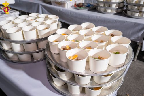 ภาพ No.289575:วันที่ 7 มกราคม พ.ศ. 2569 พิธีถวายภัตตาหารเป็นสังฆทาน แด่พระธรรมยาตรา ในโครงการธรรมยาตรา กตัญญูบูชา มหาปูชนียาจารย์ พระมงคลเทพมุนี(สด จนฺทสโร) พระผู้ปราบมาร อนุสรณ์สถาน 7 แห่ง ปีที่ 14 ณ อนุสรณ์สถานมหาวิหารพระมงคลเทพมุนี (โลตัสแลนด์) อ.สองพี่น้อง จ.สุพรร