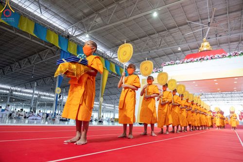 ภาพ No.51739:พิธีมุทิตาสักการะ พระภิกษุ-สามเณรผู้สอบผ่านเปรียญธรรม 9,6,3 ประโยค สาธุชนผู้สอบผ่านบาลีศึกษา 9,6,3 ประโยค ปีพุทธศักราช 2563-2565