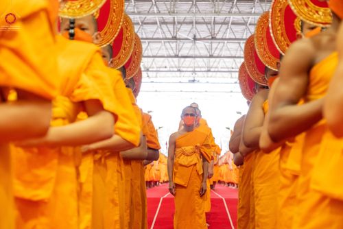 ภาพ No.51733:พิธีมุทิตาสักการะ พระภิกษุ-สามเณรผู้สอบผ่านเปรียญธรรม 9,6,3 ประโยค สาธุชนผู้สอบผ่านบาลีศึกษา 9,6,3 ประโยค ปีพุทธศักราช 2563-2565