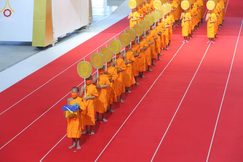 ภาพ No.51741:พิธีมุทิตาสักการะ พระภิกษุ-สามเณรผู้สอบผ่านเปรียญธรรม 9,6,3 ประโยค สาธุชนผู้สอบผ่านบาลีศึกษา 9,6,3 ประโยค ปีพุทธศักราช 2563-2565