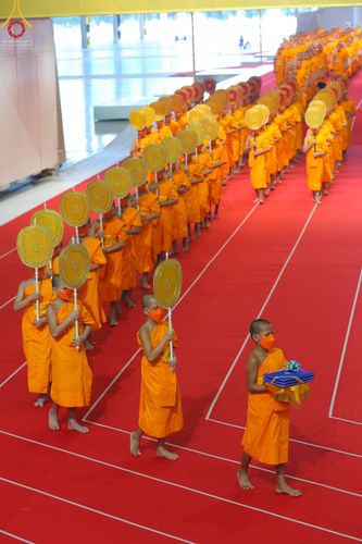 ภาพ No.51740:พิธีมุทิตาสักการะ พระภิกษุ-สามเณรผู้สอบผ่านเปรียญธรรม 9,6,3 ประโยค สาธุชนผู้สอบผ่านบาลีศึกษา 9,6,3 ประโยค ปีพุทธศักราช 2563-2565