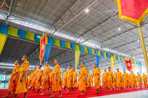 ภาพ No.51744:พิธีมุทิตาสักการะ พระภิกษุ-สามเณรผู้สอบผ่านเปรียญธรรม 9,6,3 ประโยค สาธุชนผู้สอบผ่านบาลีศึกษา 9,6,3 ประโยค ปีพุทธศักราช 2563-2565