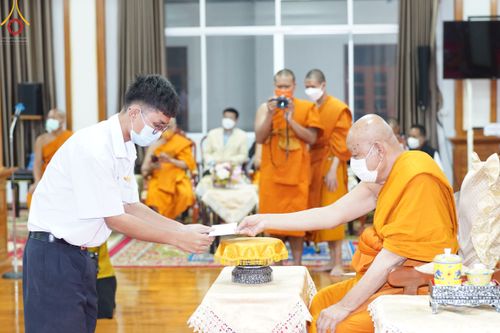 ภาพ No.49820:ประมวลภาพพิธีมอบทุนการศึกษา นักเรียนนักศึกษา-พระภิกษุผู้สอบได้ ป.ธ. 3, 6, 9 สำนักเรียนคณะสงฆ์ปทุมฯ ประจำปี 2565 ณ วัดเขียนเขตพระอารามหลวง จ.ปทุมธานี