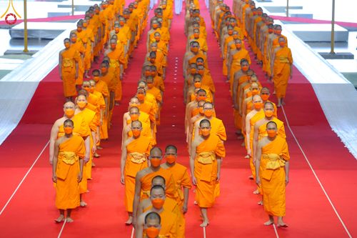 ภาพ No.51753:พิธีมุทิตาสักการะ พระภิกษุ-สามเณรผู้สอบผ่านเปรียญธรรม 9,6,3 ประโยค สาธุชนผู้สอบผ่านบาลีศึกษา 9,6,3 ประโยค ปีพุทธศักราช 2563-2565