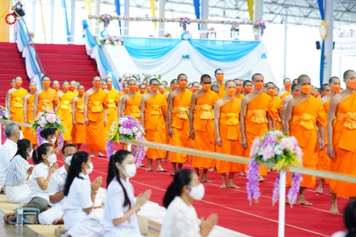 ภาพ No.51755:พิธีมุทิตาสักการะ พระภิกษุ-สามเณรผู้สอบผ่านเปรียญธรรม 9,6,3 ประโยค สาธุชนผู้สอบผ่านบาลีศึกษา 9,6,3 ประโยค ปีพุทธศักราช 2563-2565