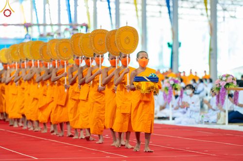 ภาพ No.51754:พิธีมุทิตาสักการะ พระภิกษุ-สามเณรผู้สอบผ่านเปรียญธรรม 9,6,3 ประโยค สาธุชนผู้สอบผ่านบาลีศึกษา 9,6,3 ประโยค ปีพุทธศักราช 2563-2565