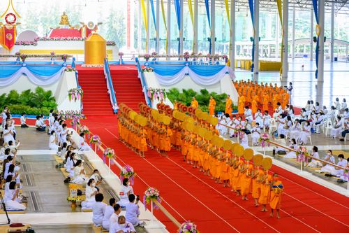 ภาพ No.51758:พิธีมุทิตาสักการะ พระภิกษุ-สามเณรผู้สอบผ่านเปรียญธรรม 9,6,3 ประโยค สาธุชนผู้สอบผ่านบาลีศึกษา 9,6,3 ประโยค ปีพุทธศักราช 2563-2565
