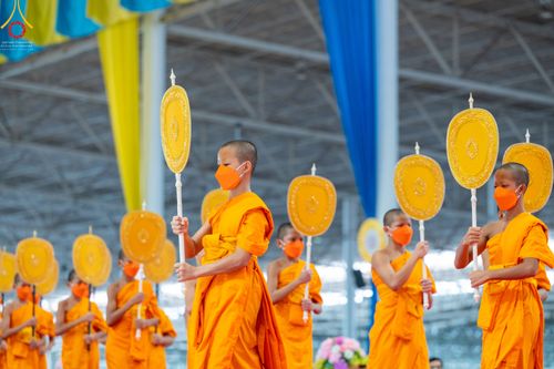 ภาพ No.51759:พิธีมุทิตาสักการะ พระภิกษุ-สามเณรผู้สอบผ่านเปรียญธรรม 9,6,3 ประโยค สาธุชนผู้สอบผ่านบาลีศึกษา 9,6,3 ประโยค ปีพุทธศักราช 2563-2565