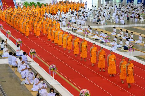 ภาพ No.51760:พิธีมุทิตาสักการะ พระภิกษุ-สามเณรผู้สอบผ่านเปรียญธรรม 9,6,3 ประโยค สาธุชนผู้สอบผ่านบาลีศึกษา 9,6,3 ประโยค ปีพุทธศักราช 2563-2565