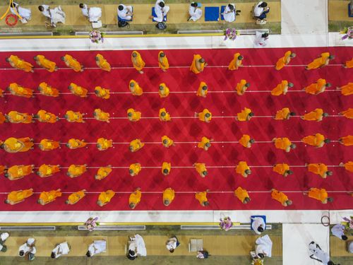 ภาพ No.51766:พิธีมุทิตาสักการะ พระภิกษุ-สามเณรผู้สอบผ่านเปรียญธรรม 9,6,3 ประโยค สาธุชนผู้สอบผ่านบาลีศึกษา 9,6,3 ประโยค ปีพุทธศักราช 2563-2565