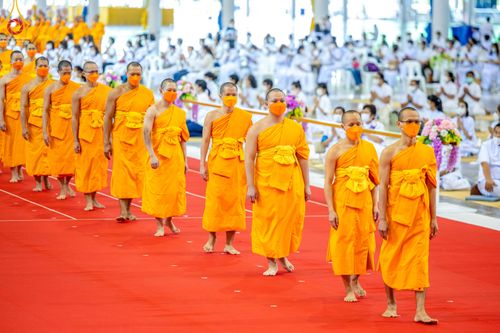 ภาพ No.51770:พิธีมุทิตาสักการะ พระภิกษุ-สามเณรผู้สอบผ่านเปรียญธรรม 9,6,3 ประโยค สาธุชนผู้สอบผ่านบาลีศึกษา 9,6,3 ประโยค ปีพุทธศักราช 2563-2565