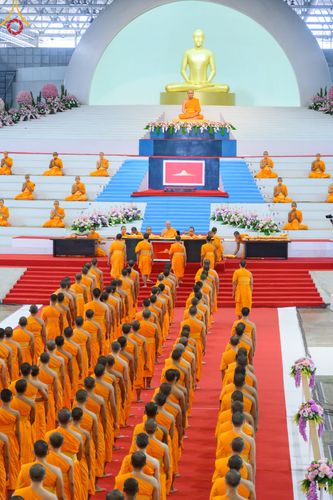 ภาพ No.51781:พิธีมุทิตาสักการะ พระภิกษุ-สามเณรผู้สอบผ่านเปรียญธรรม 9,6,3 ประโยค สาธุชนผู้สอบผ่านบาลีศึกษา 9,6,3 ประโยค ปีพุทธศักราช 2563-2565