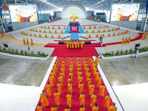 ภาพ No.51783:พิธีมุทิตาสักการะ พระภิกษุ-สามเณรผู้สอบผ่านเปรียญธรรม 9,6,3 ประโยค สาธุชนผู้สอบผ่านบาลีศึกษา 9,6,3 ประโยค ปีพุทธศักราช 2563-2565