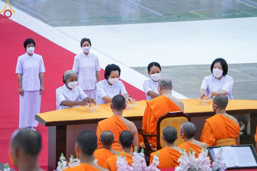 ภาพ No.51791:พิธีมุทิตาสักการะ พระภิกษุ-สามเณรผู้สอบผ่านเปรียญธรรม 9,6,3 ประโยค สาธุชนผู้สอบผ่านบาลีศึกษา 9,6,3 ประโยค ปีพุทธศักราช 2563-2565