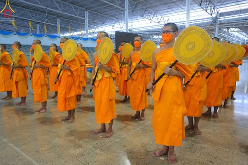 ภาพ No.51794:พิธีมุทิตาสักการะ พระภิกษุ-สามเณรผู้สอบผ่านเปรียญธรรม 9,6,3 ประโยค สาธุชนผู้สอบผ่านบาลีศึกษา 9,6,3 ประโยค ปีพุทธศักราช 2563-2565