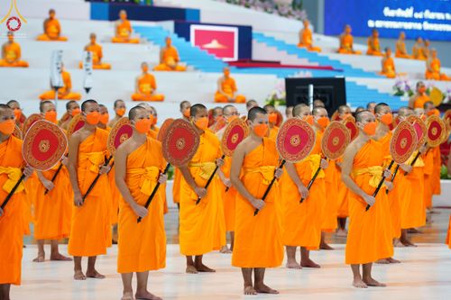 ภาพ No.51795:พิธีมุทิตาสักการะ พระภิกษุ-สามเณรผู้สอบผ่านเปรียญธรรม 9,6,3 ประโยค สาธุชนผู้สอบผ่านบาลีศึกษา 9,6,3 ประโยค ปีพุทธศักราช 2563-2565