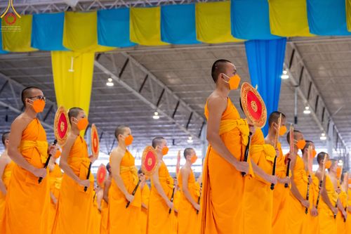 ภาพ No.51797:พิธีมุทิตาสักการะ พระภิกษุ-สามเณรผู้สอบผ่านเปรียญธรรม 9,6,3 ประโยค สาธุชนผู้สอบผ่านบาลีศึกษา 9,6,3 ประโยค ปีพุทธศักราช 2563-2565