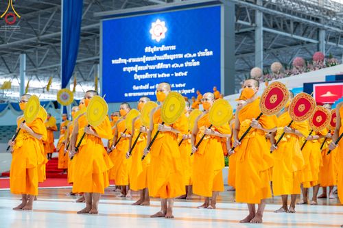 ภาพ No.51798:พิธีมุทิตาสักการะ พระภิกษุ-สามเณรผู้สอบผ่านเปรียญธรรม 9,6,3 ประโยค สาธุชนผู้สอบผ่านบาลีศึกษา 9,6,3 ประโยค ปีพุทธศักราช 2563-2565