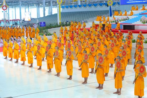 ภาพ No.51799:พิธีมุทิตาสักการะ พระภิกษุ-สามเณรผู้สอบผ่านเปรียญธรรม 9,6,3 ประโยค สาธุชนผู้สอบผ่านบาลีศึกษา 9,6,3 ประโยค ปีพุทธศักราช 2563-2565