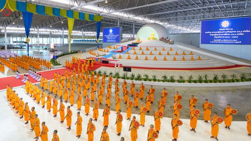 ภาพ No.51800:พิธีมุทิตาสักการะ พระภิกษุ-สามเณรผู้สอบผ่านเปรียญธรรม 9,6,3 ประโยค สาธุชนผู้สอบผ่านบาลีศึกษา 9,6,3 ประโยค ปีพุทธศักราช 2563-2565