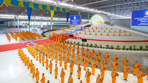 ภาพ No.51803:พิธีมุทิตาสักการะ พระภิกษุ-สามเณรผู้สอบผ่านเปรียญธรรม 9,6,3 ประโยค สาธุชนผู้สอบผ่านบาลีศึกษา 9,6,3 ประโยค ปีพุทธศักราช 2563-2565