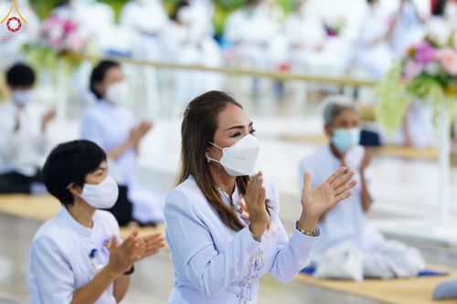 ภาพ No.51814:พิธีมุทิตาสักการะ พระภิกษุ-สามเณรผู้สอบผ่านเปรียญธรรม 9,6,3 ประโยค สาธุชนผู้สอบผ่านบาลีศึกษา 9,6,3 ประโยค ปีพุทธศักราช 2563-2565