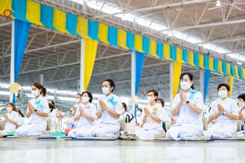 ภาพ No.51829:พิธีมุทิตาสักการะ พระภิกษุ-สามเณรผู้สอบผ่านเปรียญธรรม 9,6,3 ประโยค สาธุชนผู้สอบผ่านบาลีศึกษา 9,6,3 ประโยค ปีพุทธศักราช 2563-2565