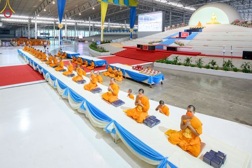 ภาพ No.51854:พิธีมุทิตาสักการะ พระภิกษุ-สามเณรผู้สอบผ่านเปรียญธรรม 9,6,3 ประโยค สาธุชนผู้สอบผ่านบาลีศึกษา 9,6,3 ประโยค ปีพุทธศักราช 2563-2565