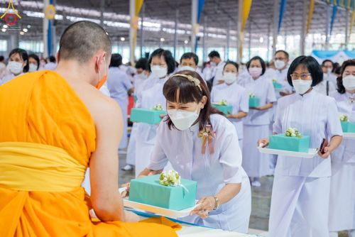 ภาพ No.51856:พิธีมุทิตาสักการะ พระภิกษุ-สามเณรผู้สอบผ่านเปรียญธรรม 9,6,3 ประโยค สาธุชนผู้สอบผ่านบาลีศึกษา 9,6,3 ประโยค ปีพุทธศักราช 2563-2565