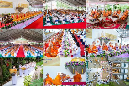 ประมวลภาพพิธีเจริญพระพุทธมนต์ ปีที่ 18 ณ ศูนย์อบรมเยาวชนผาสุกวนิช จ.ราชบุรี