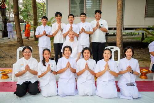 ภาพ No.319840:วันอาทิตย์ที่ 5 เมษายน พ.ศ.2569 พิธีตัดปอยผม และปลงผมนาคธรรมทายาท โครงการบรรพชาและอุปสมบทหมู่ รุ่นบูชาธรรม 82 ปี หลวงพ่อธัมมชโย