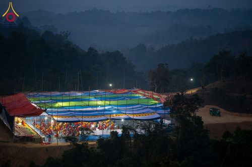 ภาพ No.131039:Photo Story ปฐมบรรพชาชาวพุทธมาร์มา Episode 4/5 วันที่ 13 กุมภาพันธ์พ.ศ. 2567 ณ วัดธัมจักร อรัญกุฏิ บังกลาเทศ