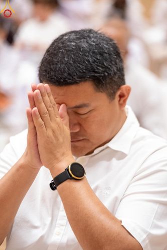 ภาพ No.145301:พิธีถวายผ้าอาบน้ำฝนและประทีปโคมไฟ ณ สภาธรรมกายสากล วัดพระธรรมกาย วันเสาร์ที่ 20 กรกฎาคม พ.ศ. 2567