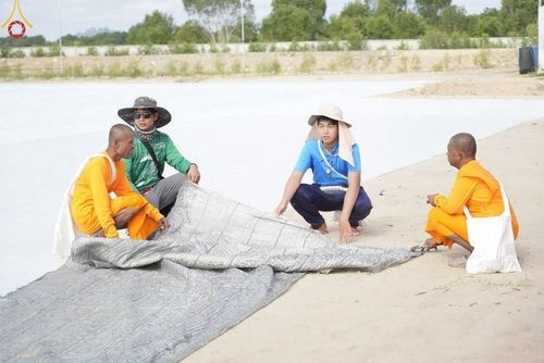 ภาพ No.211208:วันเสาร์ที่ 15 มีนาคม พ.ศ. 2568  การเตรียมงานของเจ้าหน้าที่ เพื่องานฉลองปทุมเจดีย์ ณ ศูนย์อบรมเยาวชนปัตตานี