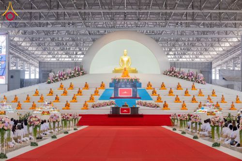 ภาพ No.126690:พิธีบูชาข้าวพระ ในวันอาทิตย์ต้นเดือนที่ 3 มีนาคม พ.ศ. 2567 ณ วัดพระธรรมกาย จ.ปทุมธานี