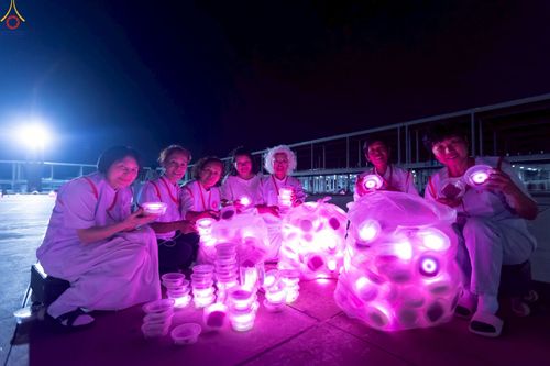 ภาพ No.241249:วันพุธที่ 27 สิงหาคม พ.ศ. 2568 พิธีฉลองชัยสวดมนต์ บทธัมมจักกัปปวัตตนสูตร ครบ 7,650,575,757 จบ ในวันธรรมชัย วัดพระธรรมกาย