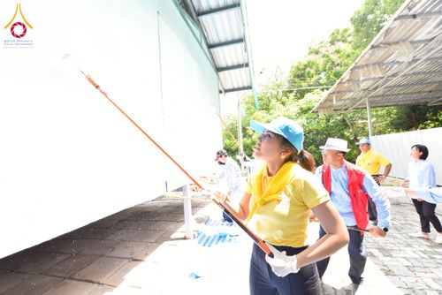 ภาพ No.226788:กิจกรรมจิตอาสาพัฒนา “เราทำความ ดี ด้วยหัวใจ” เนื่องในโอกาสวันพระบาทสมเด็จพระปกเกล้าเจ้าอยู่หัว ณ วัดพระธรรมกาย อ.คลองหลวง จ.ปทุมธานี วันพุธที่ 28 พฤษภาคม พ.ศ. 2568