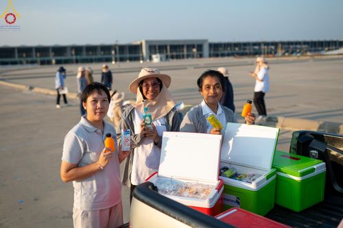 ภาพ No.60897:V.37 ยิ่งกว่าดี เพื่อ 80 ปีของพ่อ ภาพการเตรียมงานของหน่วยงานต่างๆ เพื่อพิธีฉลองอายุวัฒนมงคล 80 ปี หลวงพ่อธัมมชโย และรับถวายมหาสังฆทาน 10,000 กว่าวัดทั่วประเทศ ในวันคุ้มครองโลก วันจันทร์ที่ 22 เมษายน พ.ศ. 2567