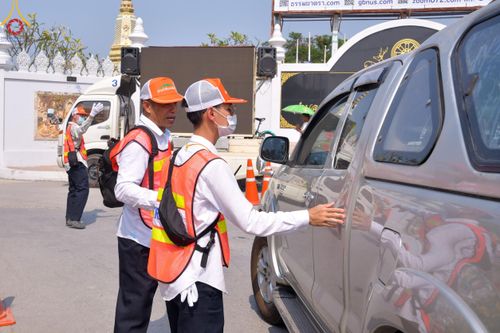 ภาพ No.114960:V.14 ดีเด่น การเตรียมงาน เก็บงาน การรับบุญของเจ้าหน้าที่หน่วยงานต่างๆ เพื่อโครงการธรรมยาตรา ปีที่ 12 ระหว่างวันที่ 2 - 31 มกราคม พ.ศ. 2567