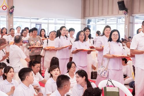 ภาพ No.148652:พิธีบุพเปตพลี, พิธีทอดผ้าป่า, พิธีไถ่ชีวิตโค 80 ตัว ให้ชีวิตสัตว์เป็นทาน ณ ศูนย์ปฎิบัติธรรมภาคใต้ อ.บางกล่ำ จ.สงขลา วันเสาร์ที่ 10 สิงหาคม พ.ศ. 2567