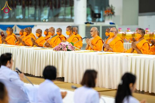 ภาพ No.121630:พิธีถวายภัตตาหารเป็นสังฆทาน แด่คณะพระธรรมยาตรา ปีที่ 12 วันที่ 31 มกราคม พ.ศ. 2567 ณ สภาธรรมกายสากล วัดพระธรรมกาย