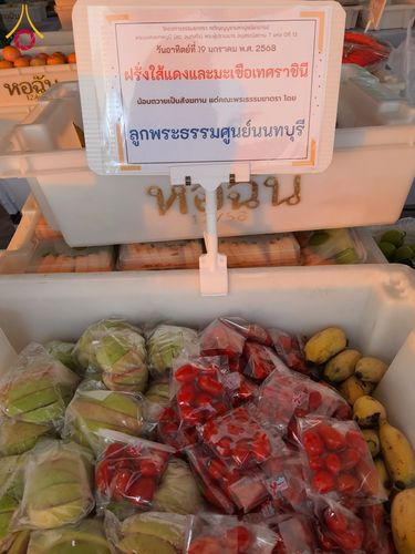 ภาพ No.198011:สาธุชนถวายภัตตาหารเป็นสังฆทาน แด่พระธรรมยาตรา ณ วัดโบสถ์(บน) ตำบลบางคูเวียง อำเภอบางกรวย จังหวัดนนทบุรี ในโครงการธรรมยาตรา กตัญญูบูชา มหาปูชนียาจารย์ พระมงคลเทพมุนี(สด จนฺทสโร) พระผู้ปราบมาร อนุสรณ์สถาน 7 แห่ง ปีที่ 13 วันที่ 19 มกราคม พ.ศ. 2568